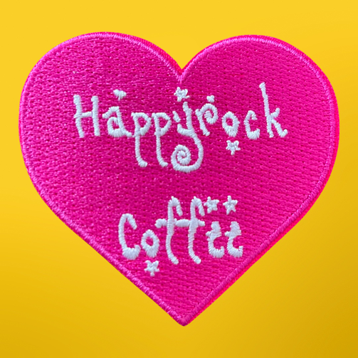 Happyrock Heart Patch – Happyrock Coffee Roasting Co